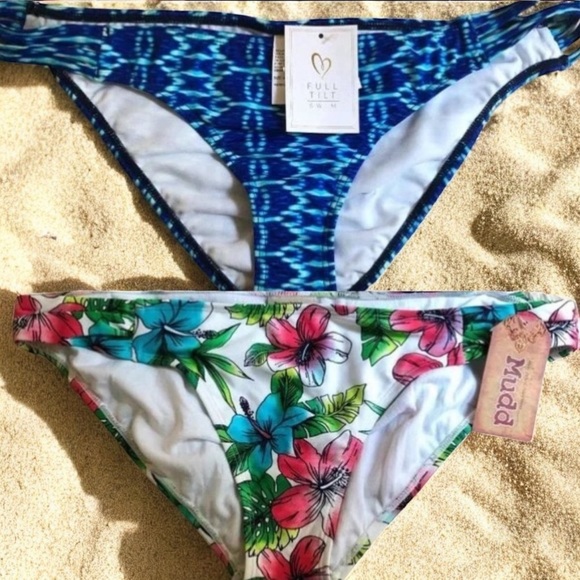 Full Tilt Other - NWT LOT of Two Bikini Bottoms Size XL *Total Value of $68!*